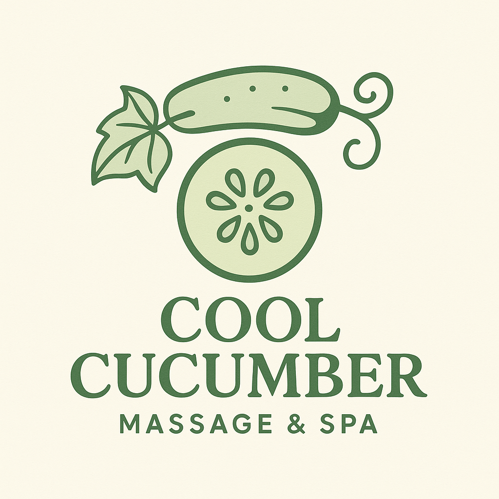 Cool Cucumber Massage & Spa Logo
